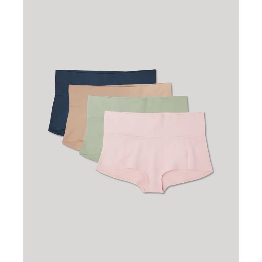 Pact Organic Maternity Foldover Brief 4-Pack in Spring Brights Cover