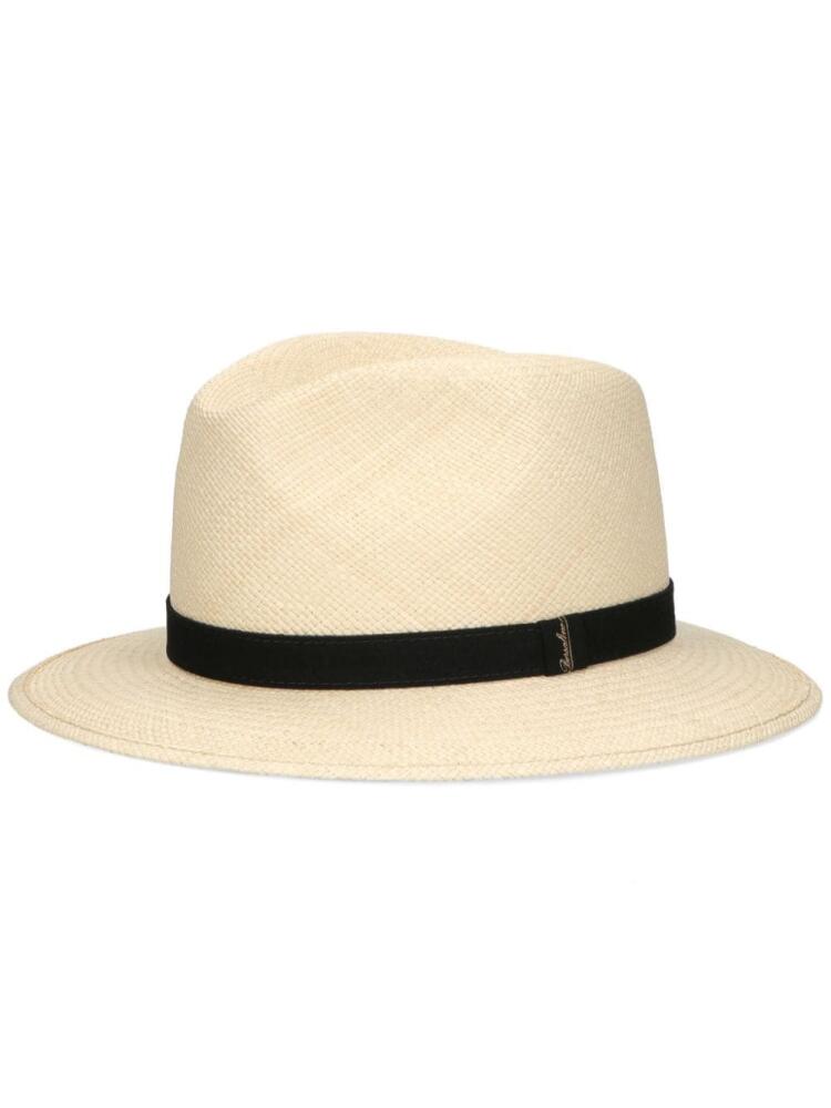 Borsalino Country straw fedora hat - Neutrals Cover