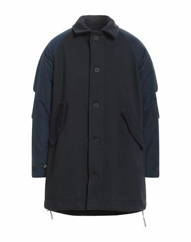 Berna Man Coat Midnight blue Polyester Cover