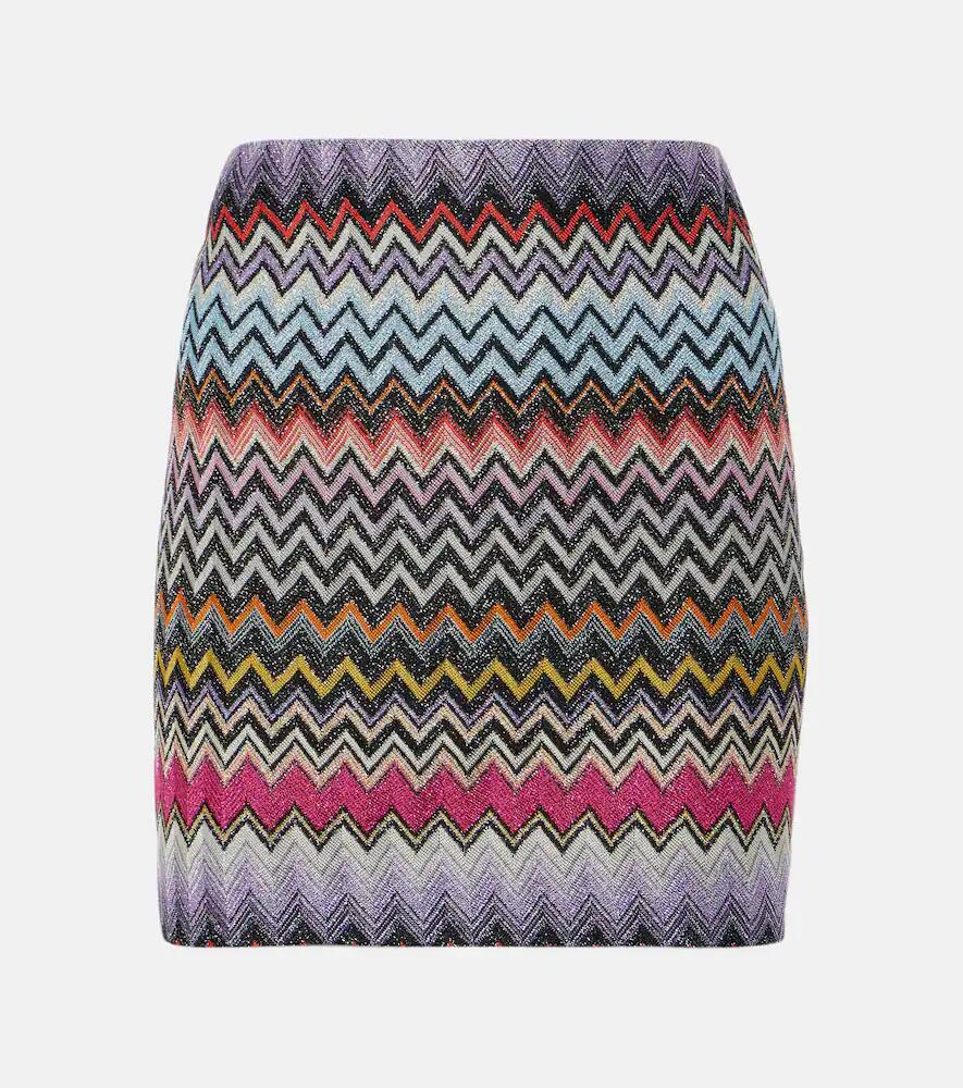 Missoni Zig Zag lamé miniskirt Cover