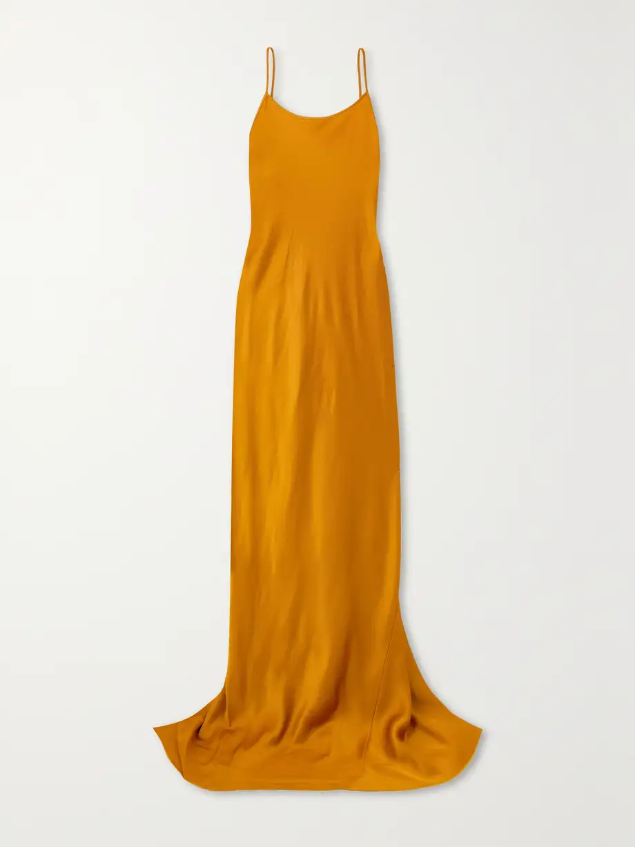 Victoria Beckham - Satin Gown - Gold Cover