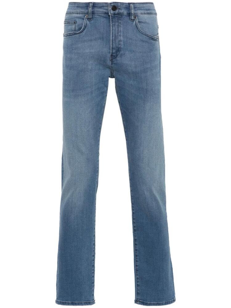 BOSS mid-rise straight-leg jeans - Blue Cover