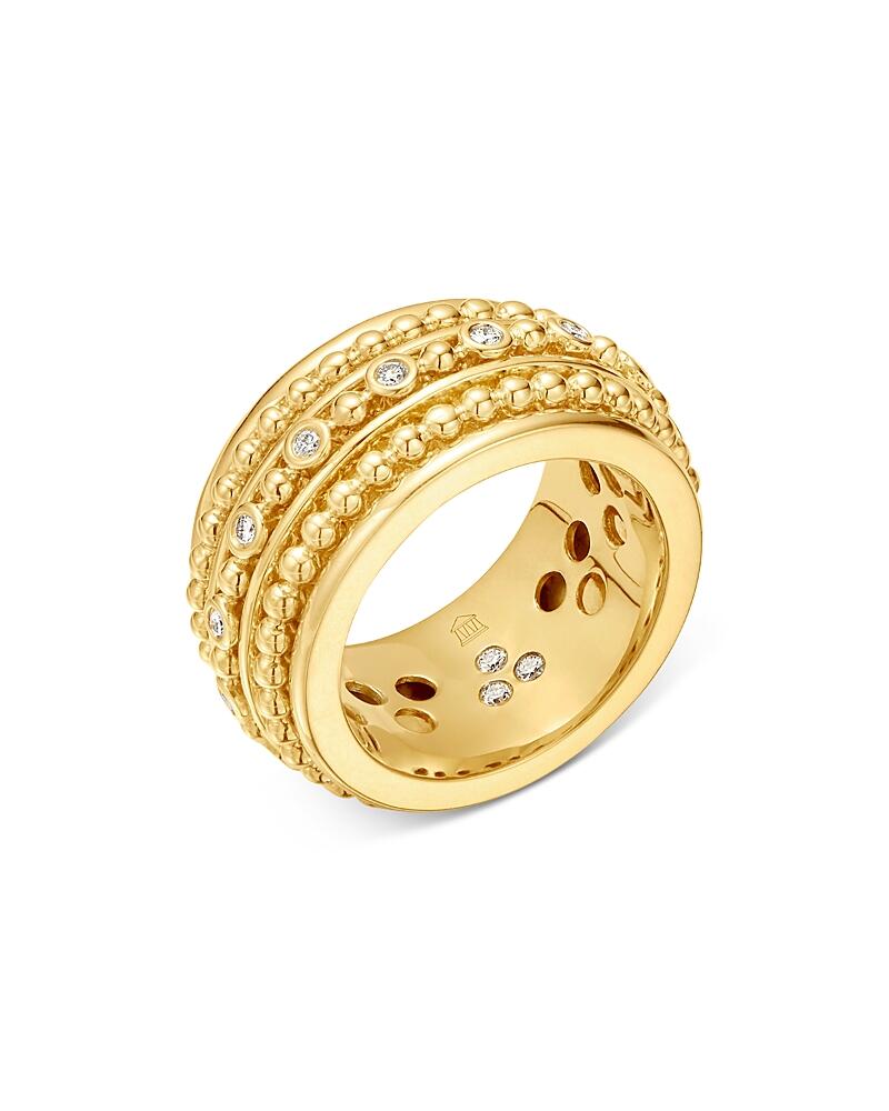 Temple St. Clair 18K Yellow Gold Classic Diamond Sassini Band Cover