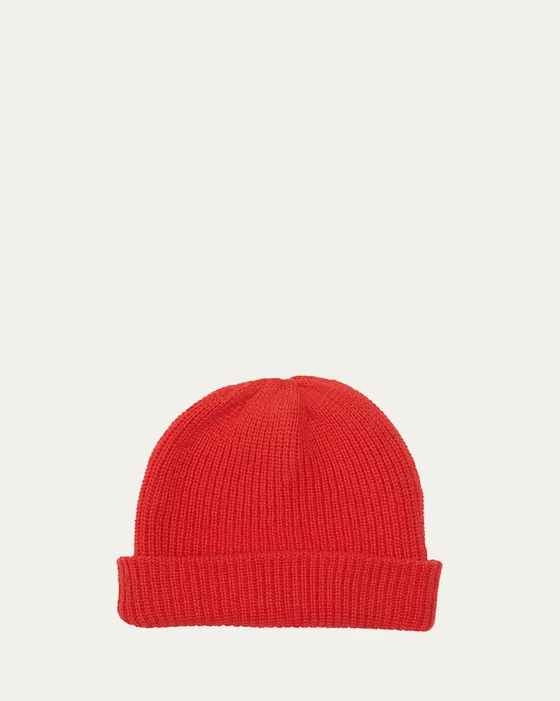 The Elder Statesman Men's Cashmere Watchman Beanie Hat Cover