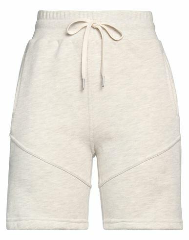 John Elliott Woman Shorts & Bermuda Shorts Light grey Cotton Cover