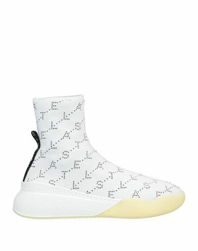 Stella Mccartney Woman Sneakers White Textile fibers Cover