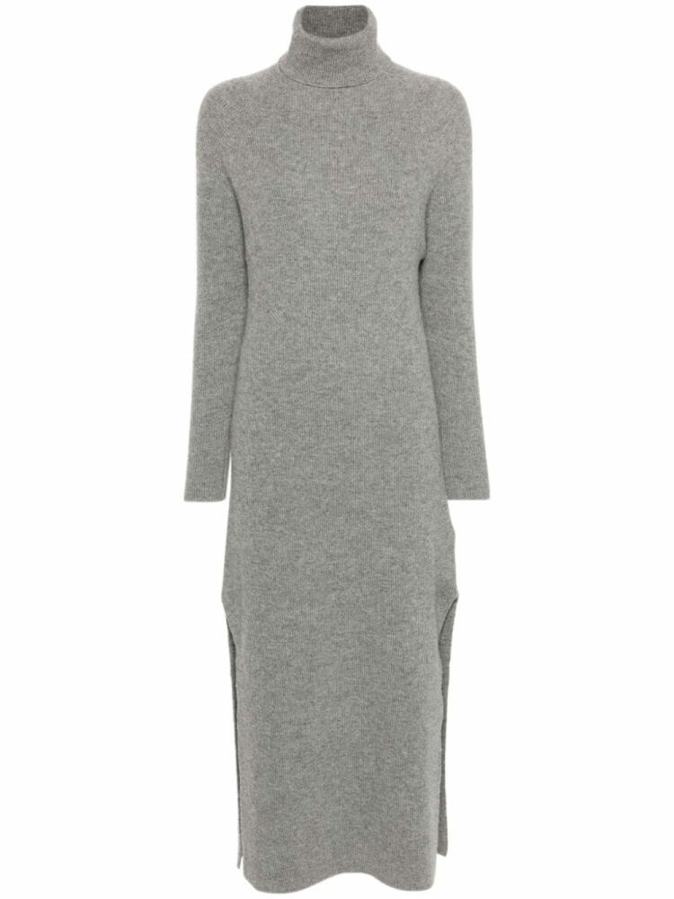 Golden Goose ribbed-knit knitted dress - Grey Cover