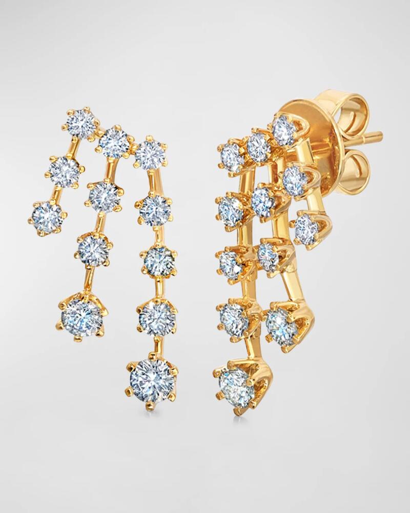 Graziela Gems Floating Diamond Fall Earrings Cover