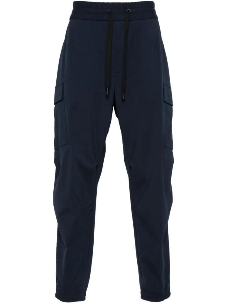 Dolce & Gabbana logo-plaque cargo pants - Blue Cover