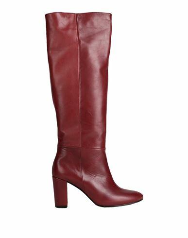 L'arianna Woman Boot Brick red Soft Leather Cover