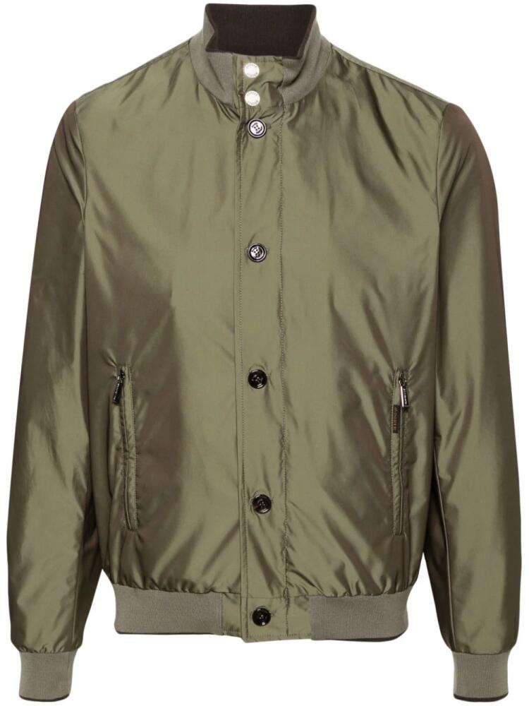 Moorer Mezzano-Km bomber jacket - Green Cover