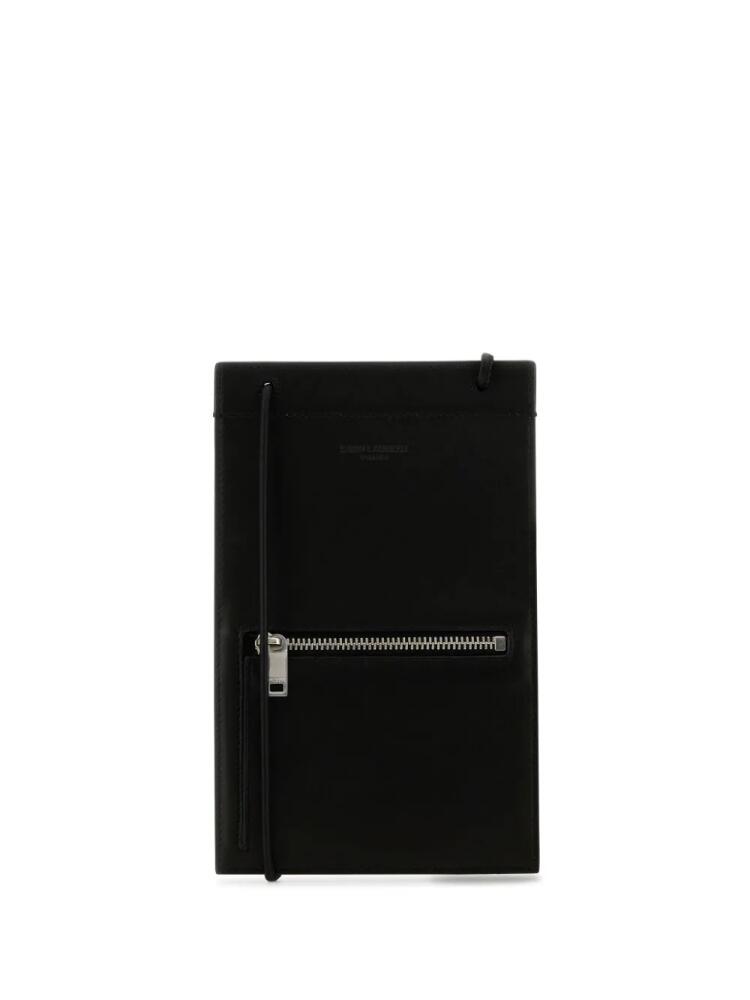 Saint Laurent leather card holder - Black Cover