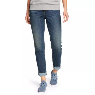 Eddie Bauer Women's Revival High-Rise Slim Straight Jeans Cover