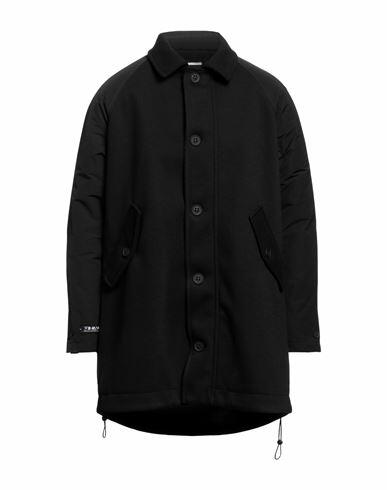 Berna Man Coat Black Polyester Cover