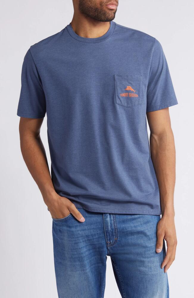 Tommy Bahama Drive & Shine Graphic T-Shirt in Navy Heather Cover