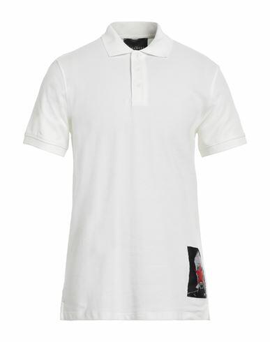 John Richmond Man Polo shirt Off white Cotton Cover