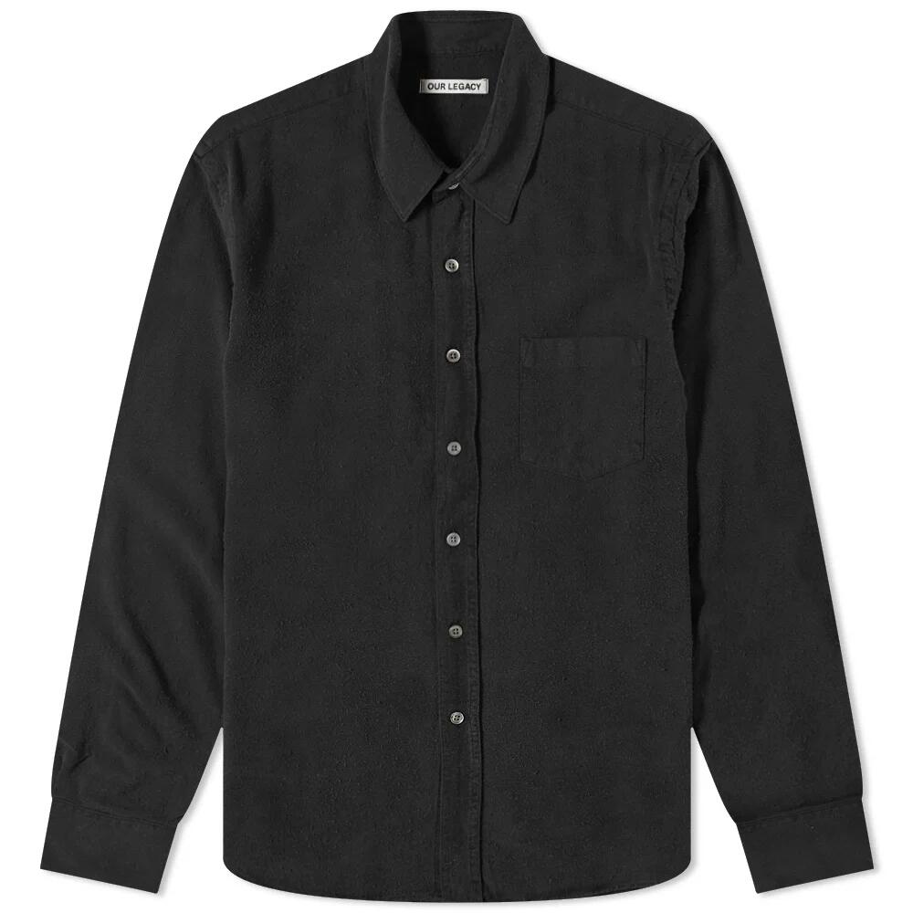 Our Legacy Men's Classic Shirt in Black Silk Cover