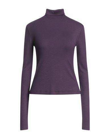 Niū Woman T-shirt Purple Viscose, Elastane Cover