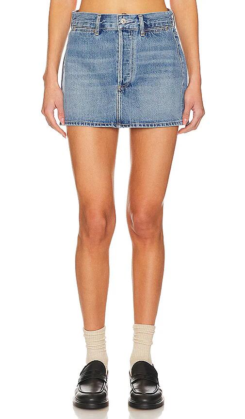 Citizens of Humanity Rosie Mini Skirt in Blue Cover