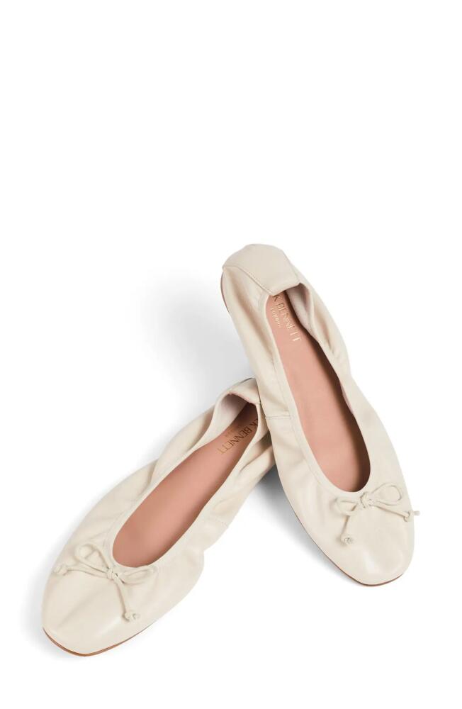 LK Bennett Trilly Ballet Flat in Cream Cover