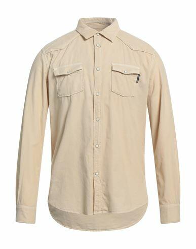 Why Not Brand Man Shirt Beige Cotton Cover