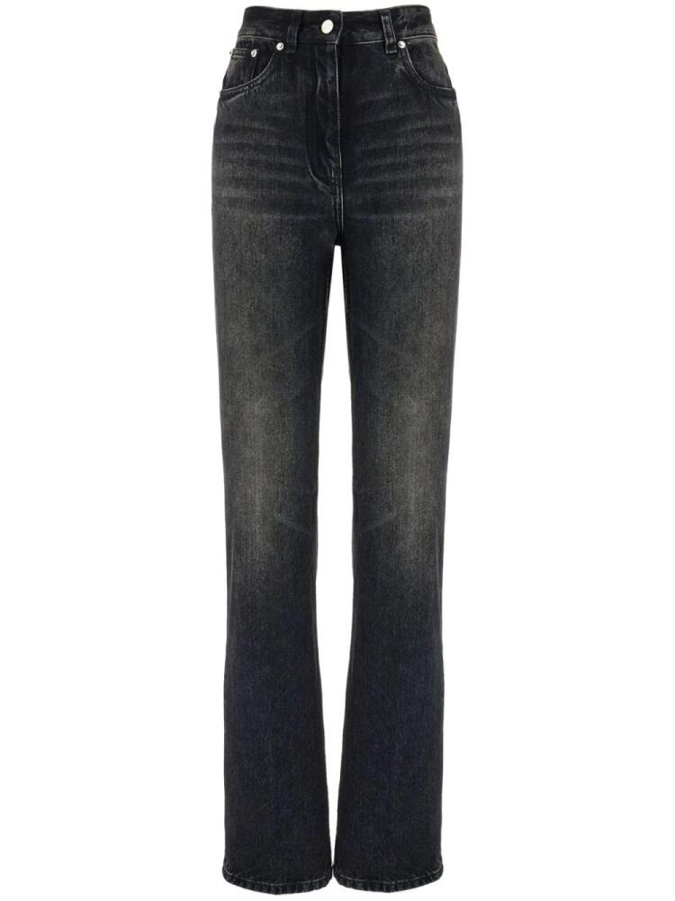 Ferragamo high-rise flared jeans - Black Cover