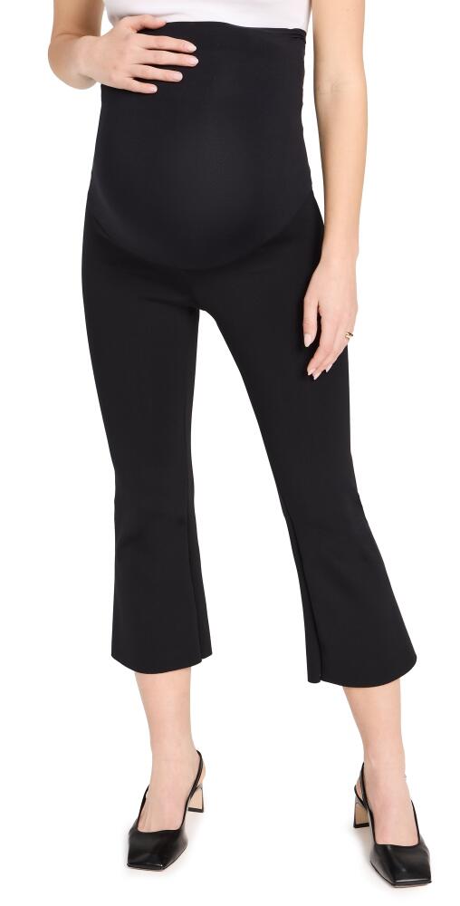 Commando Neoprene Maternity Cropped Flare Pants Black Cover