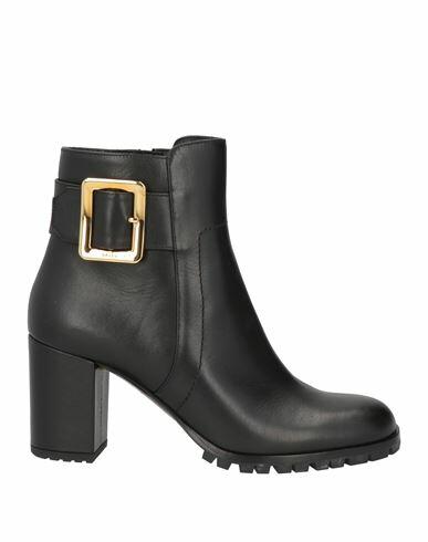 Bally Woman Ankle boots Black Calfskin Cover