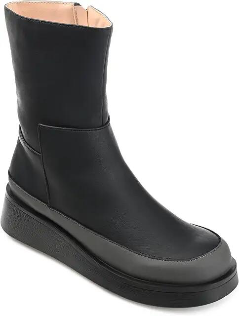 Journee Collection Tru Comfort Foam Cristen Bootie (Black) Women's Boots Cover