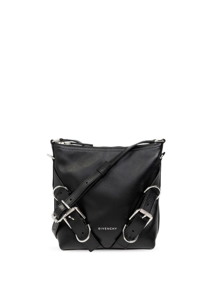 Givenchy Voyou leather messenger bag - Black Cover