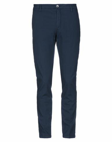 Aglini Man Pants Midnight blue Cotton, Elastane Cover