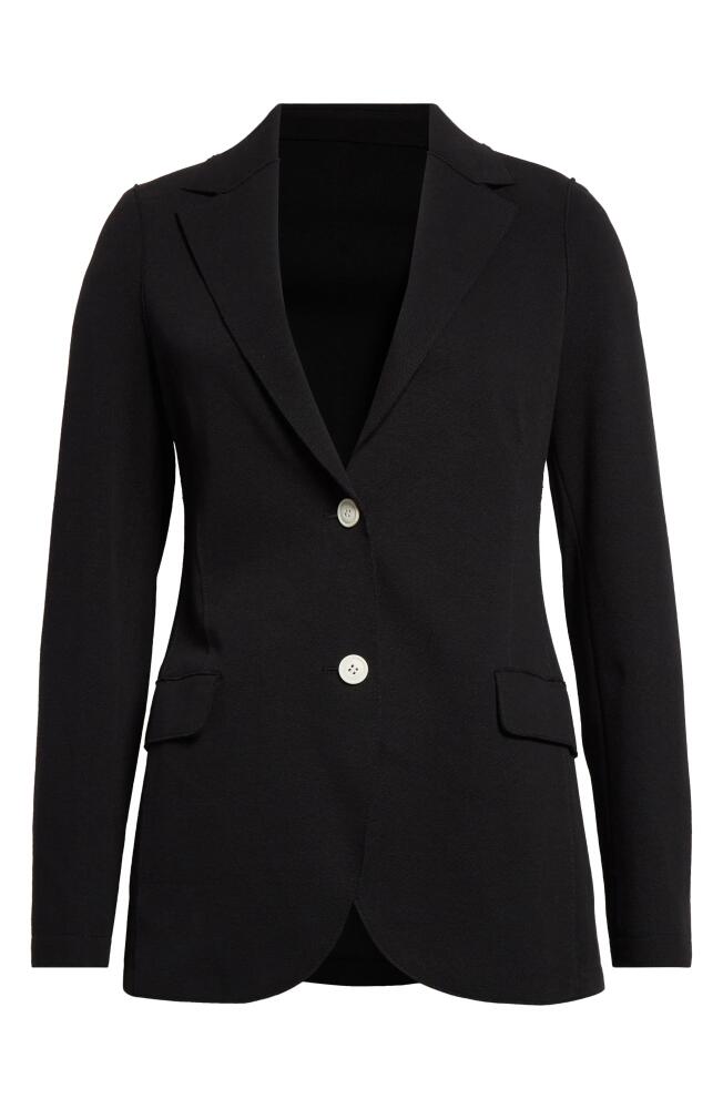 Eleventy Double Breasted Blazer in Black Cover