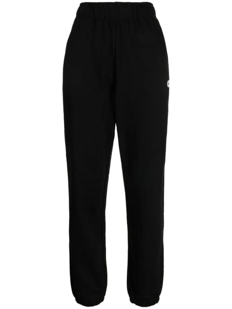 CHOCOOLATE logo-patch cotton track pants - Black Cover