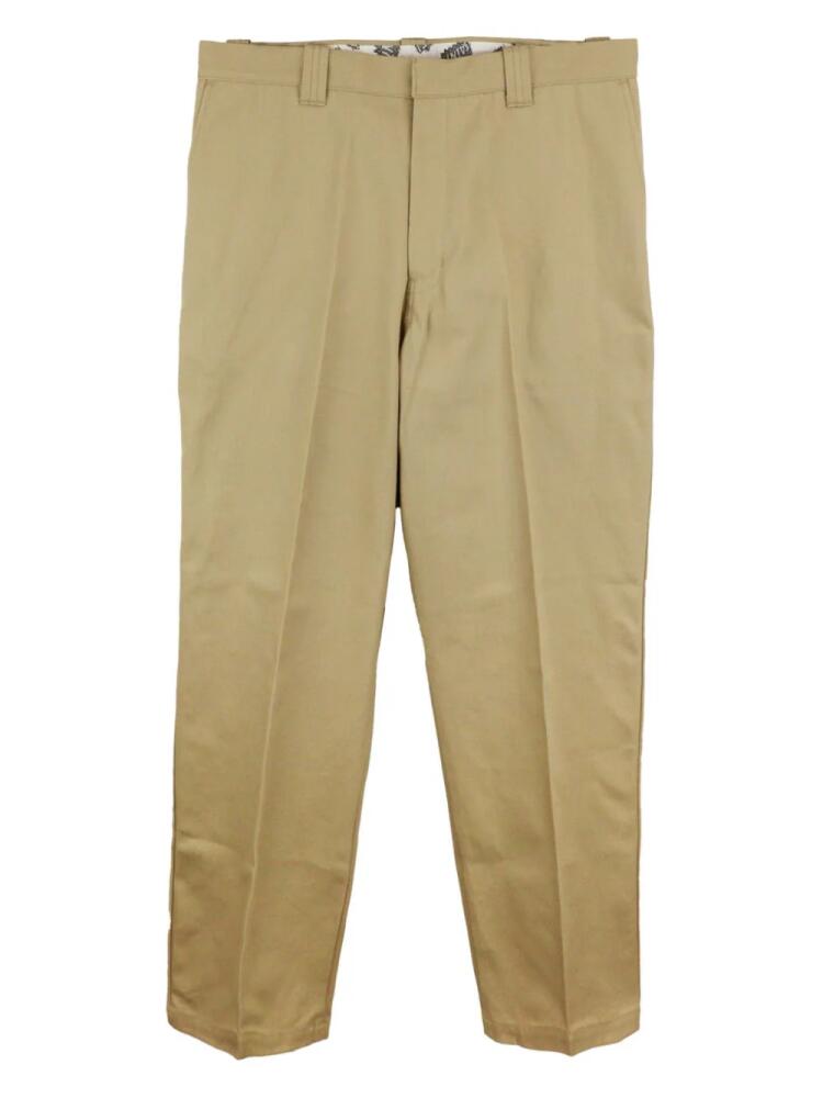 SAINT MXXXXXX logo-patch cotton chinos - Neutrals Cover