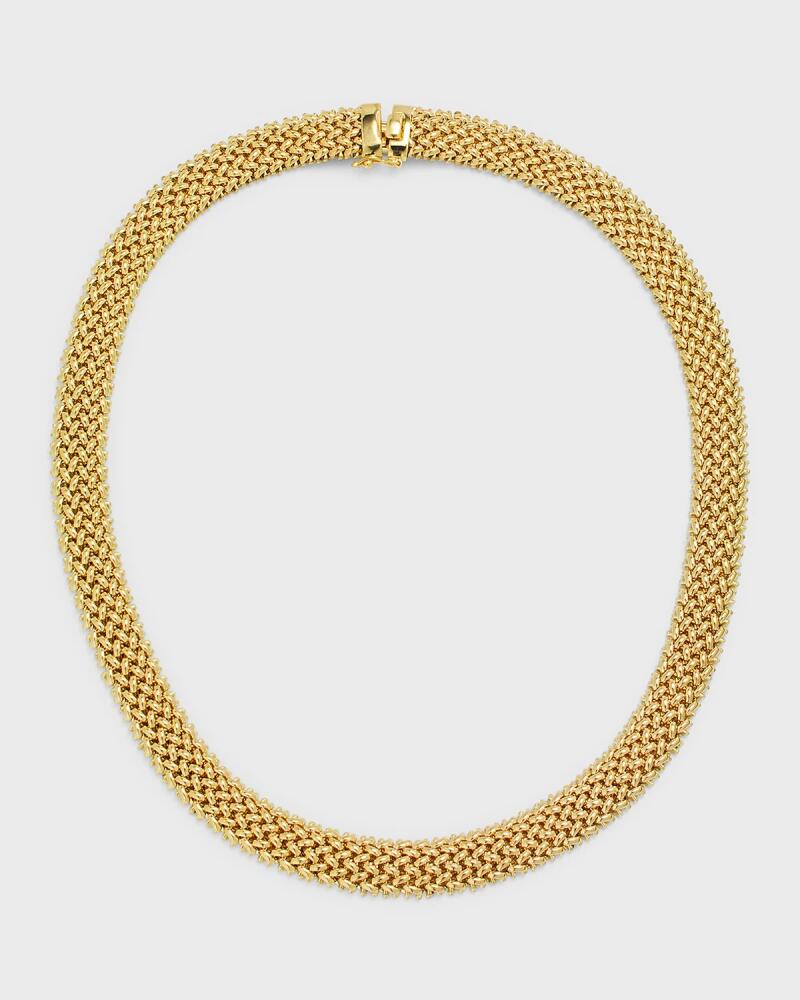 Piazza Italia by Alberto Milani 18K Yellow Gold Via Ornato Chicco Chain Necklace, 10mm Cover