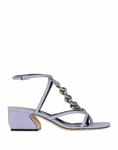 Si Rossi By Sergio Rossi Woman Thong sandal Lilac Leather Cover