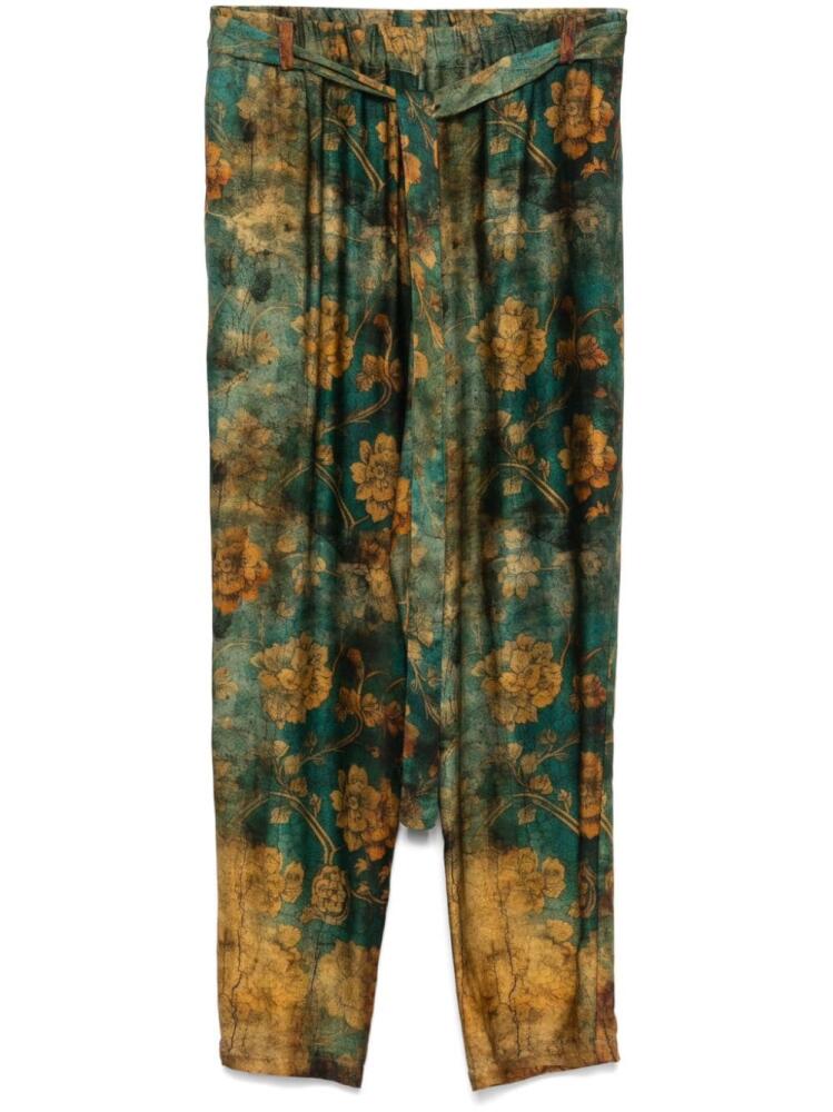 Masnada Ming trousers - Green Cover