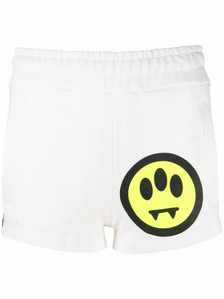 BARROW logo-print mini shorts - White Cover