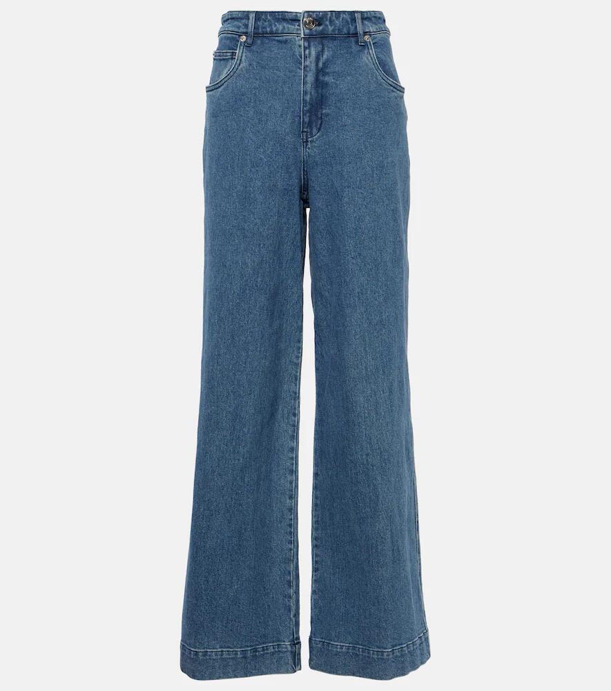 Staud Grayson wide-leg jeans Cover