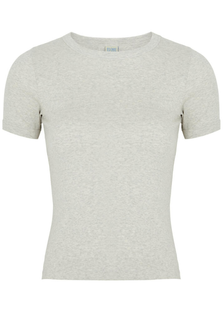 Flore Flore Car Cotton T-shirt - Grey Cover