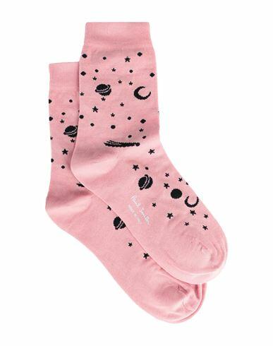 Paul Smith Woman Socks & Hosiery Pink Cotton, Polyamide, Elastane Cover