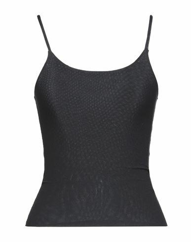 Emisphere Woman Tank top Black Polyamide Cover