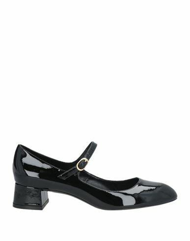 Stuart Weitzman Woman Pumps Black Leather Cover