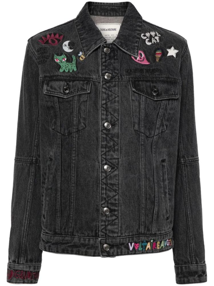 Zadig&Voltaire Kasy denim jacket - Black Cover