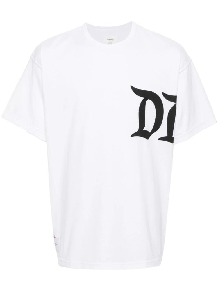 WTAPS DSQD drop-shoulder T-shirt - White Cover