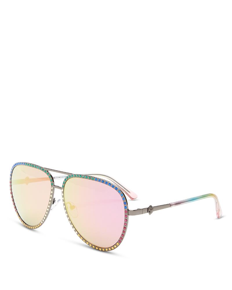 Kurt Geiger London Aviator Sunglasses, 63mm Cover