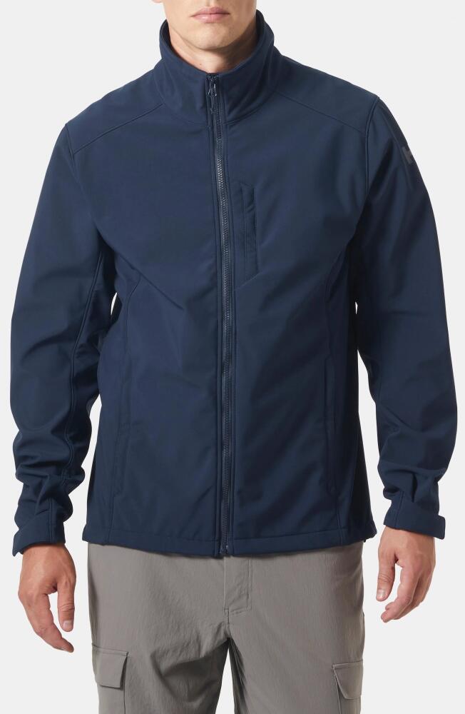 Helly Hansen Paramount Water Resistant Softshell Jacket in Navy 597 Cover