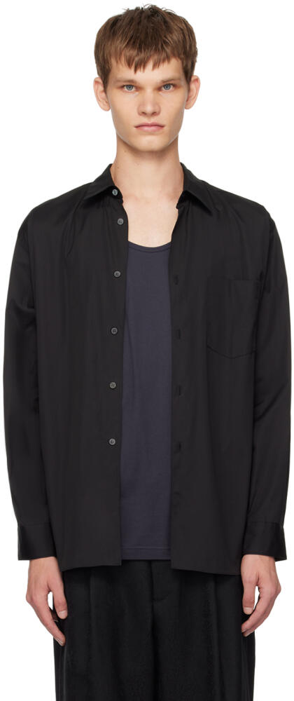 Comme des Garçons Shirt Black Patch Pocket Shirt Cover