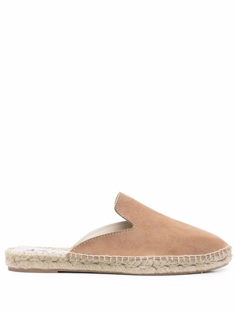 Manebi suede flat espadrilles - Neutrals Cover