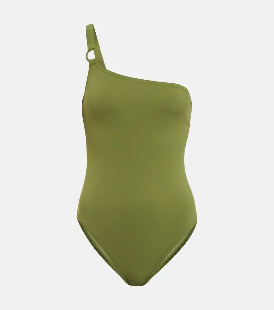 Karla Colletto Morgan one-shoulder swimsuit Cover